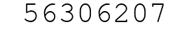 Number 56306207.