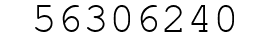 Number 56306240.
