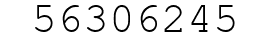 Number 56306245.
