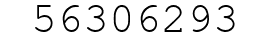 Number 56306293.