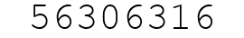 Number 56306316.