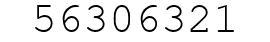Number 56306321.
