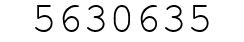 Number 5630635.