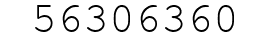 Number 56306360.