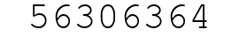 Number 56306364.