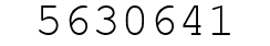 Number 5630641.