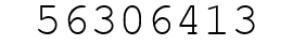 Number 56306413.