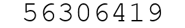 Number 56306419.
