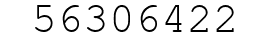 Number 56306422.
