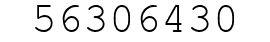 Number 56306430.