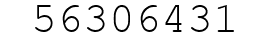 Number 56306431.