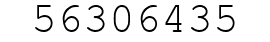 Number 56306435.
