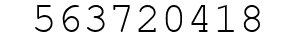 Number 563720418.