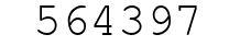 Number 564397.
