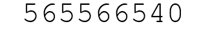 Number 565566540.