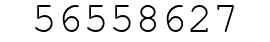 Number 56558627.