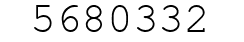 Number 5680332.