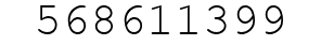 Number 568611399.