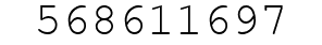 Number 568611697.