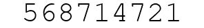 Number 568714721.