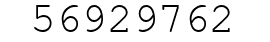 Number 56929762.