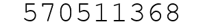 Number 570511368.