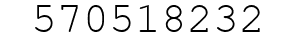Number 570518232.