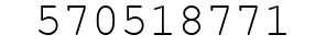 Number 570518771.