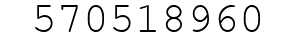 Number 570518960.
