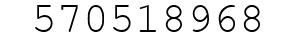 Number 570518968.