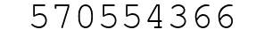 Number 570554366.