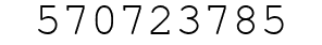 Number 570723785.