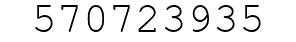 Number 570723935.