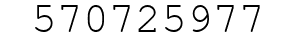 Number 570725977.