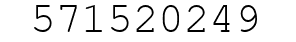 Number 571520249.