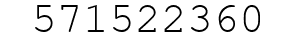 Number 571522360.