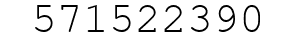 Number 571522390.