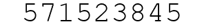 Number 571523845.