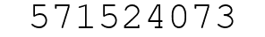 Number 571524073.