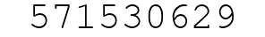 Number 571530629.