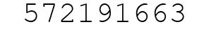 Number 572191663.