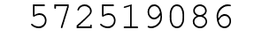 Number 572519086.