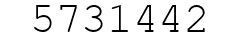 Number 5731442.