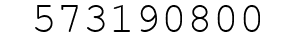 Number 573190800.