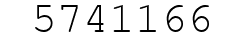 Number 5741166.