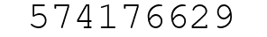 Number 574176629.