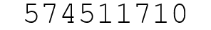 Number 574511710.