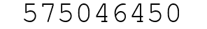 Number 575046450.