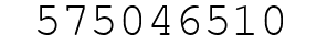 Number 575046510.