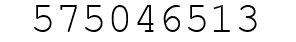 Number 575046513.